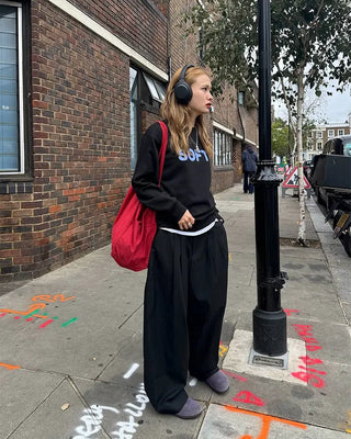 (ORIGINAL) SOFT Lettering Sweatshirt (Fleece-lined)