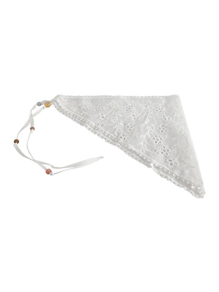 white lace short skirt