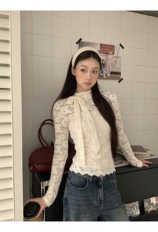 white sexy long top