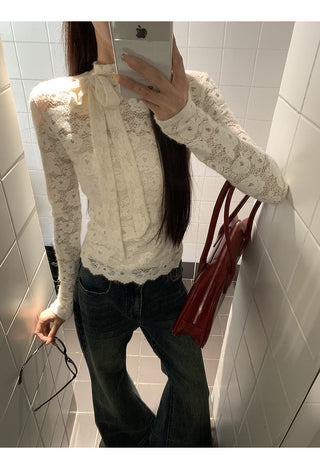 white sexy long top