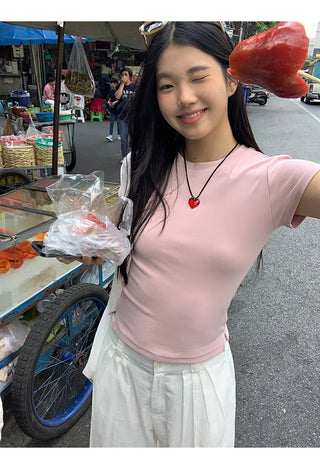 white spicy girl top