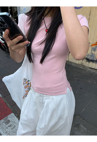 white spicy girl top