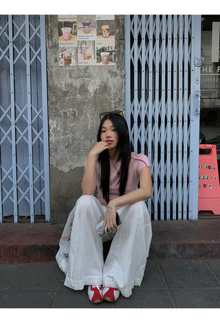 white spicy girl top