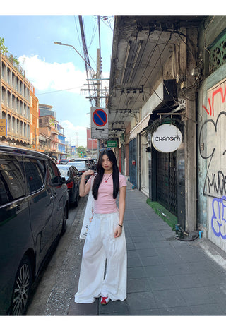 white spicy girl top