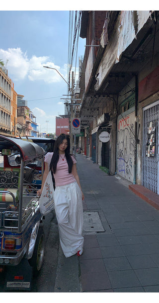white spicy girl top