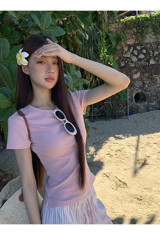 white spicy girl top