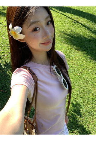 white spicy girl top