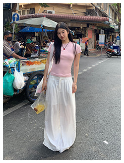 white spicy girl top