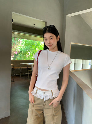 white spicy girl top
