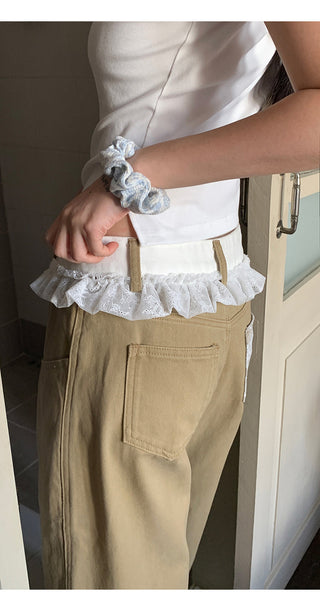 white spicy girl top