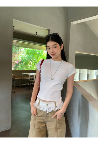 white spicy girl top