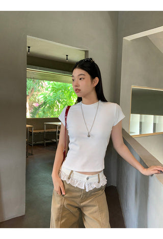 white spicy girl top