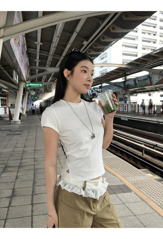 white spicy girl top