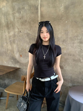 white spicy girl top