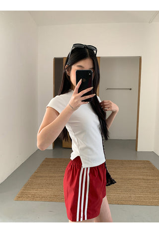 white spicy girl top