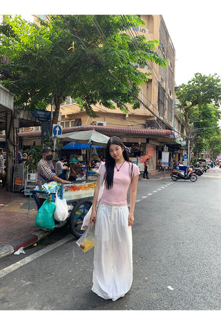 white spicy girl top