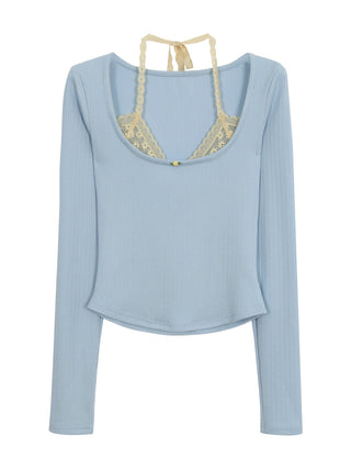 white lace inner top