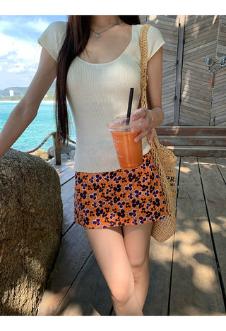 shoulder hot girl top