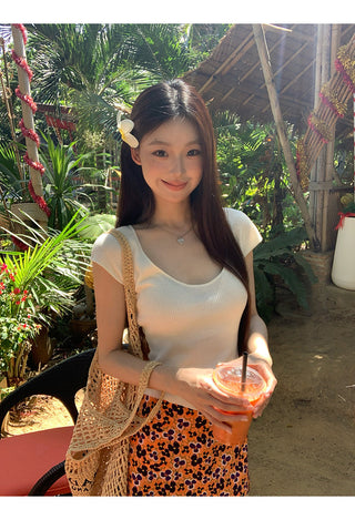 shoulder hot girl top