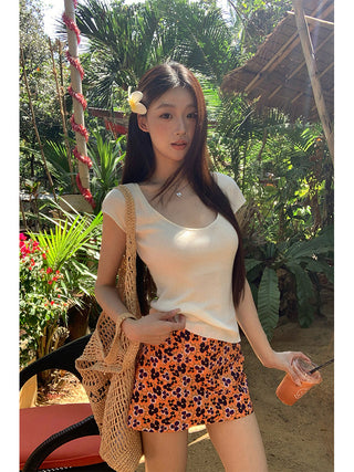 shoulder hot girl top