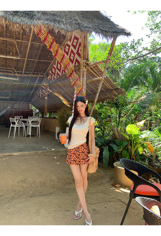 shoulder hot girl top