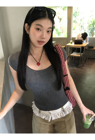 shoulder hot girl top