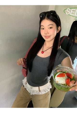 shoulder hot girl top