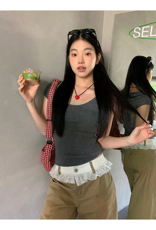 shoulder hot girl top