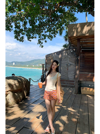 shoulder hot girl top