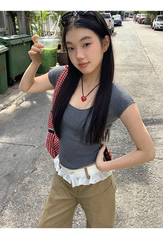 shoulder hot girl top