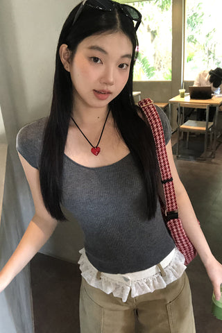 shoulder hot girl top