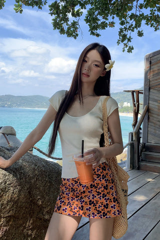 shoulder hot girl top