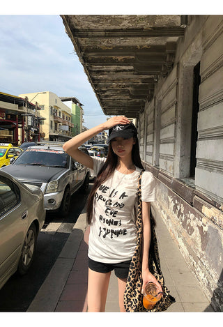white niche slim top