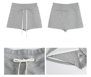 gray sheath skirt 01
