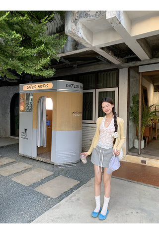gray sheath skirt 01