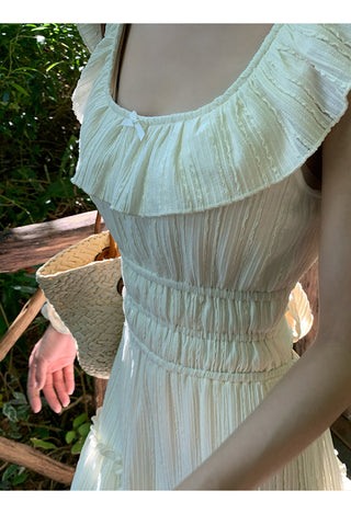 white backless dress