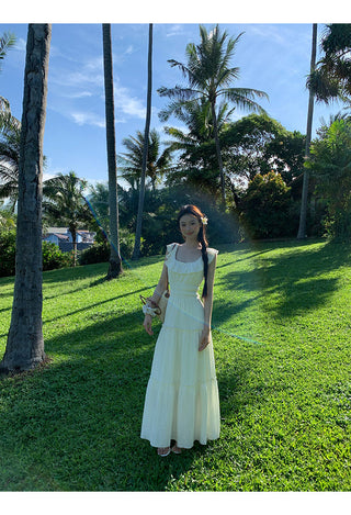 white backless dress