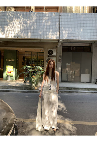 white chic camisole