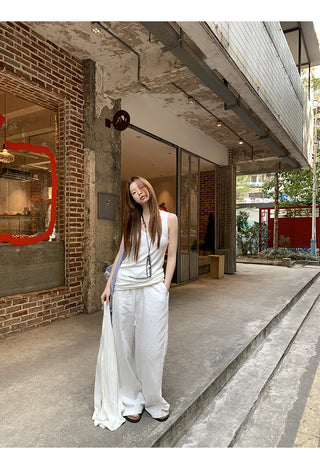 white chic camisole