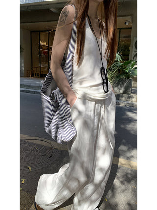 white chic camisole