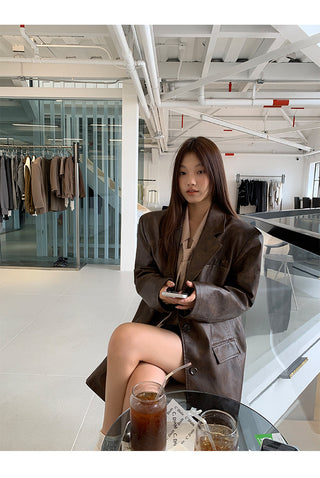 gray high waist skirt