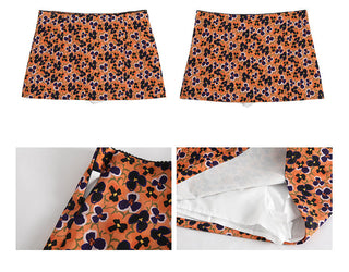 floral sheath skirt