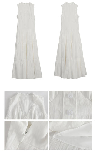 white French dress
