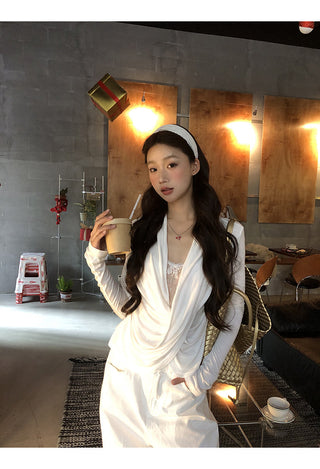 white lace long top 02