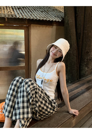 white Korean camisole 01