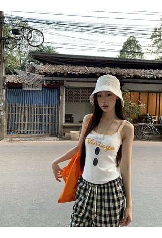 white Korean camisole 01