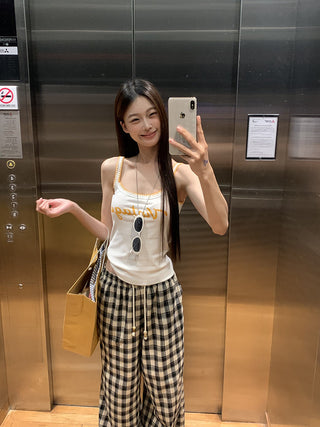 white Korean camisole 01