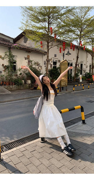 white Korean camisole 01