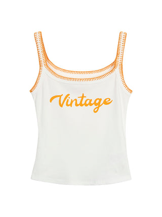 white Korean camisole 01