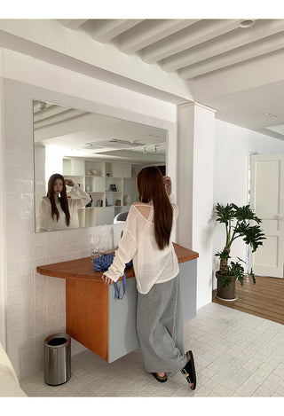 gray hip skirt